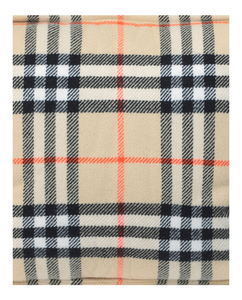 Burberry Large Vintage Check Throw PIllow Sand