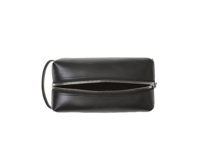 Burberry Leather Horseferry Toiletry Bag Black