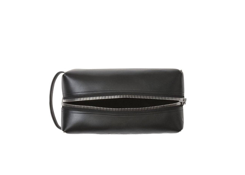 Burberry Leather Horseferry Toiletry Bag Black