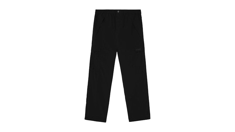 Burberry Logo Detail Cargo Trouser Black