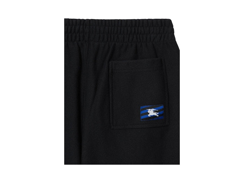 Burberry Logo Patch Shorts Black