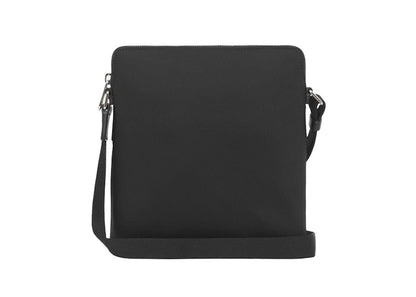 Burberry Logo Print Nylon Crossbody Bag Black