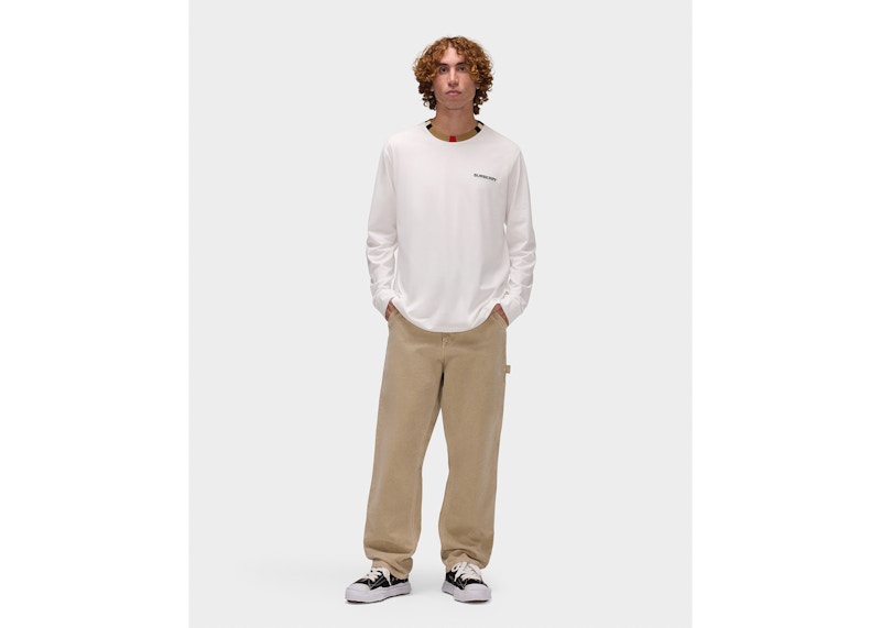 Burberry Long Sleeve Icon T-shirt White