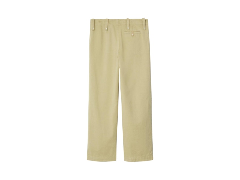 Burberry Loose Fit Casual Pants Beige