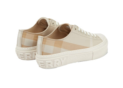 Burberry Low Top Check Beige (Women's)