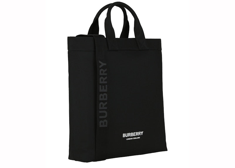 Burberry M Nylon Tote Black