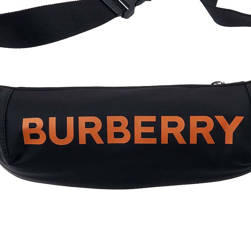 Burberry Medium Coordinates Belt Bag Black/Orange