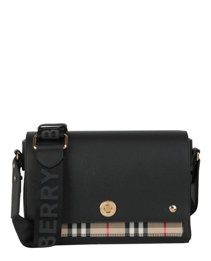 Burberry Medium Note Bag Black