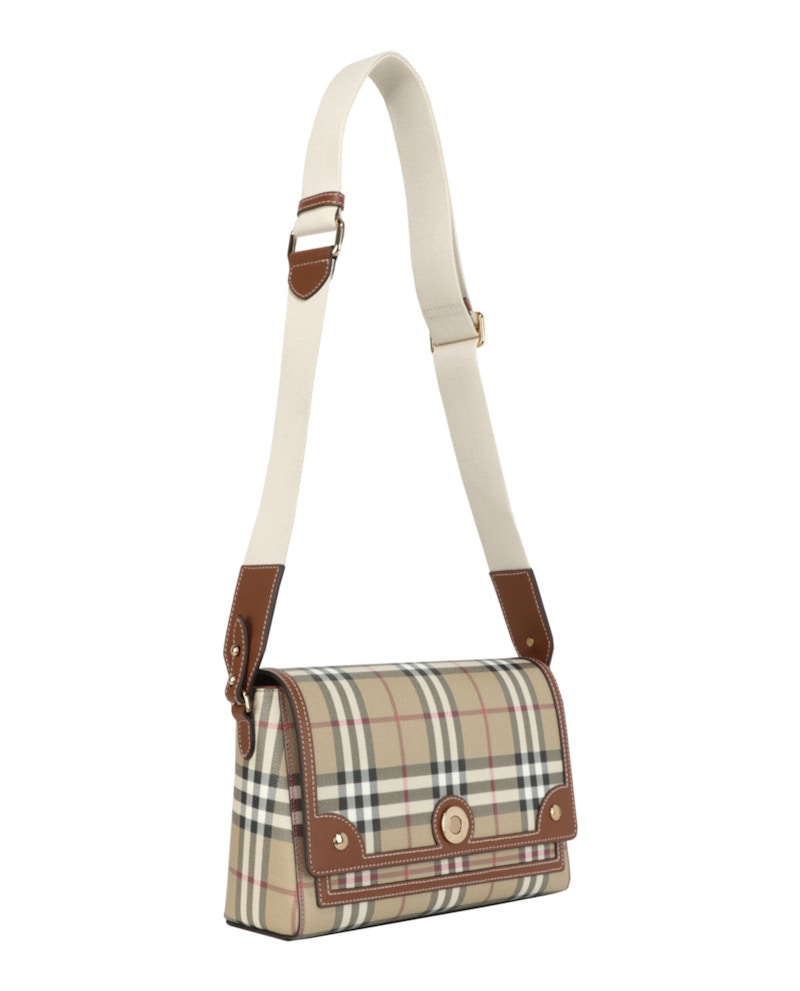 Burberry Medium Note Bag Briar Brown