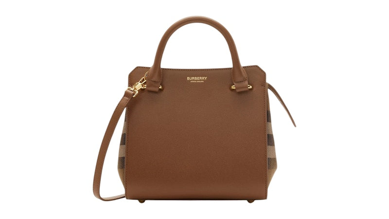 Burberry Mini Banwell Tote Bag Earth