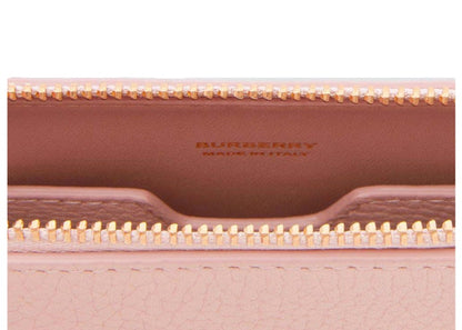 Burberry Mini TB Grainy Leather Pouch Pink