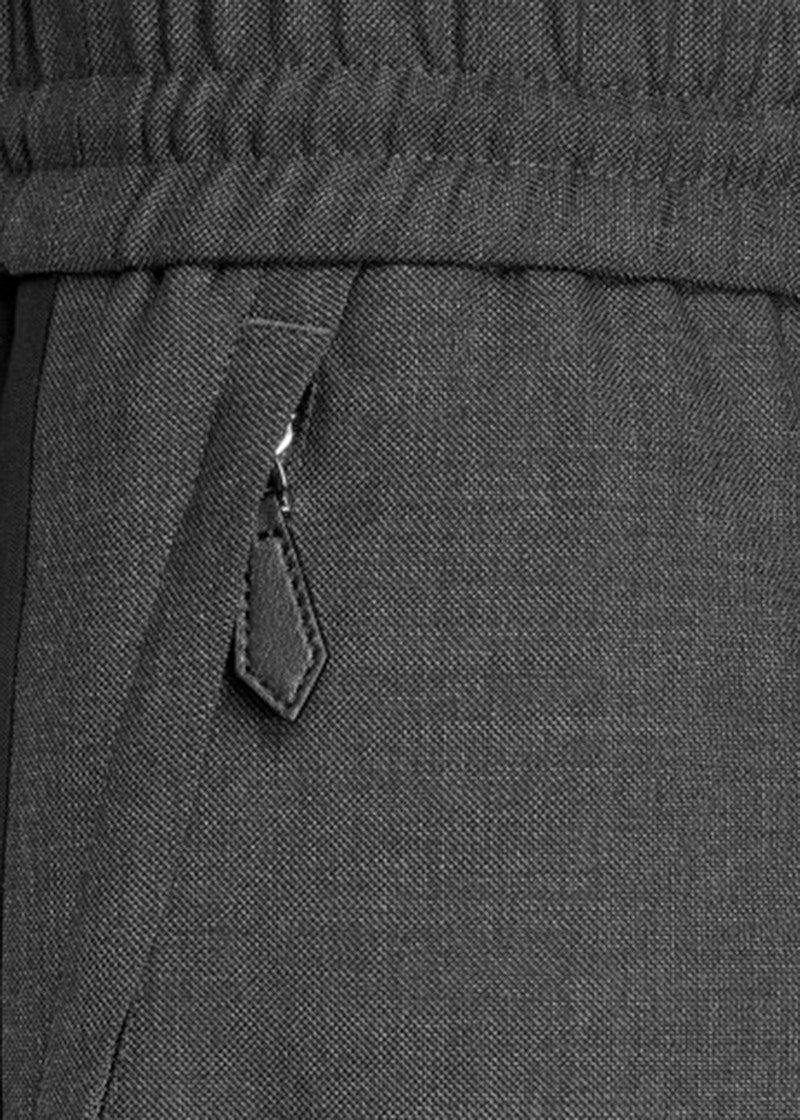 Burberry Monogram Motif Track Pants Dark Gray