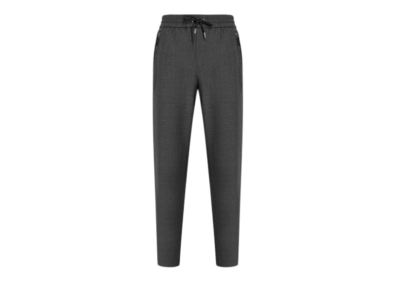 Burberry Monogram Motif Track Pants Dark Gray