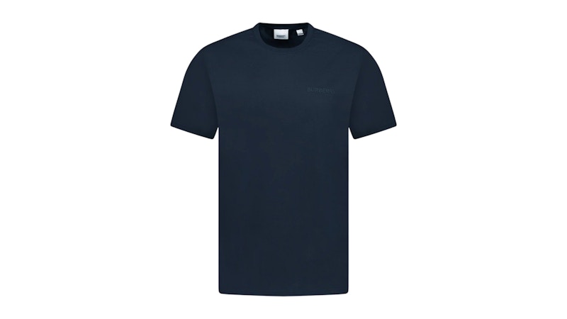 Burberry Monotone Logo T-Shirt Blue