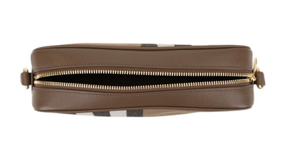 Burberry Nova Check Camera Bag Earth