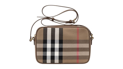 Burberry Nova Check Camera Bag Earth