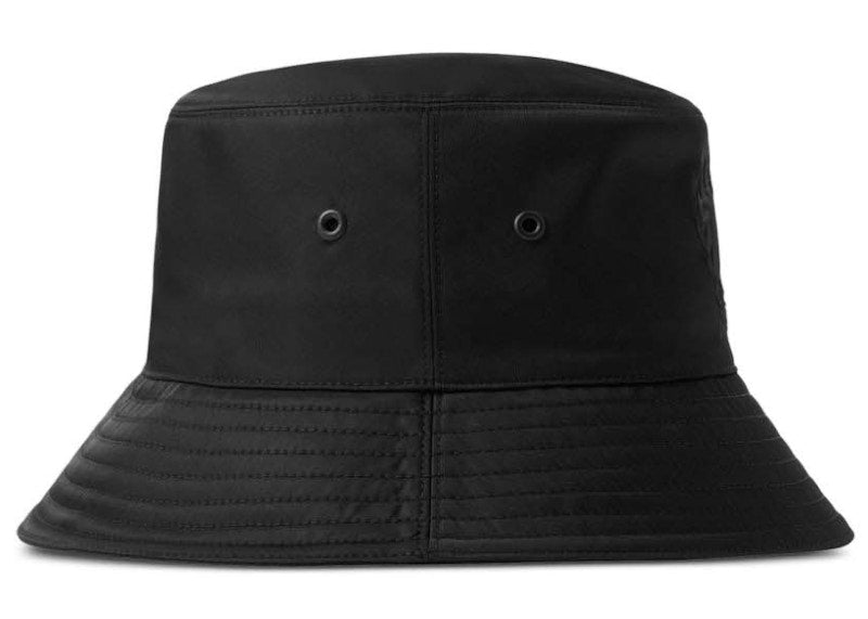 Burberry Oak Leaf Crest Bucket Hat Black
