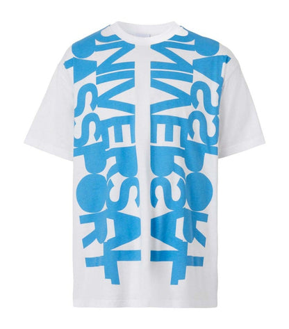 Burberry Ordell Universal Passport T-Shirt White/Blue