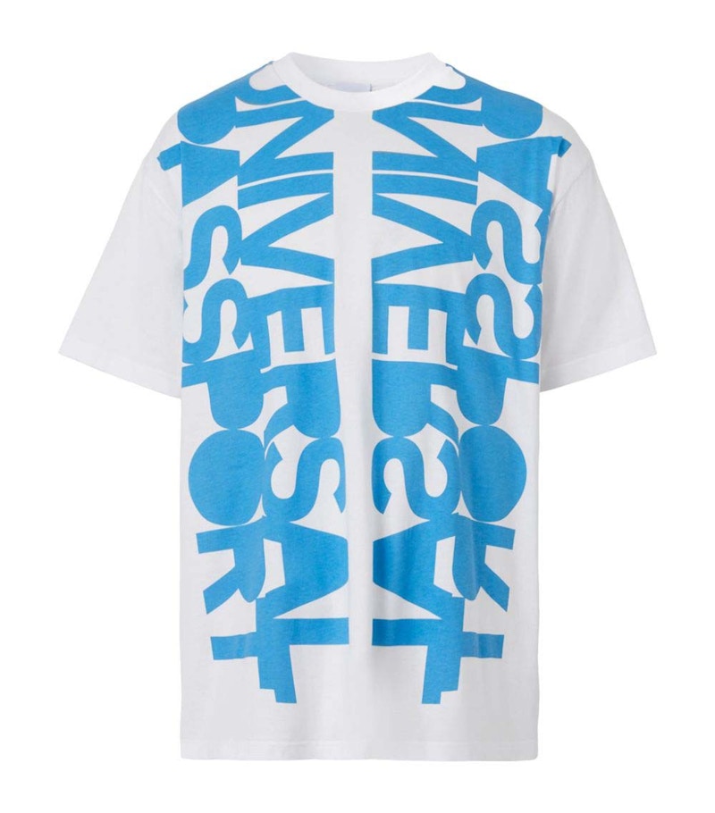 Burberry Ordell Universal Passport T-Shirt White/Blue
