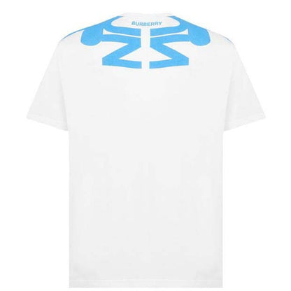 Burberry Ordell Universal Passport T-Shirt White/Blue