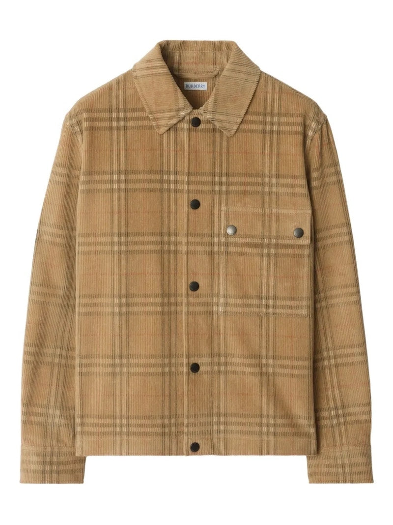 Burberry Owen Check Top Sand