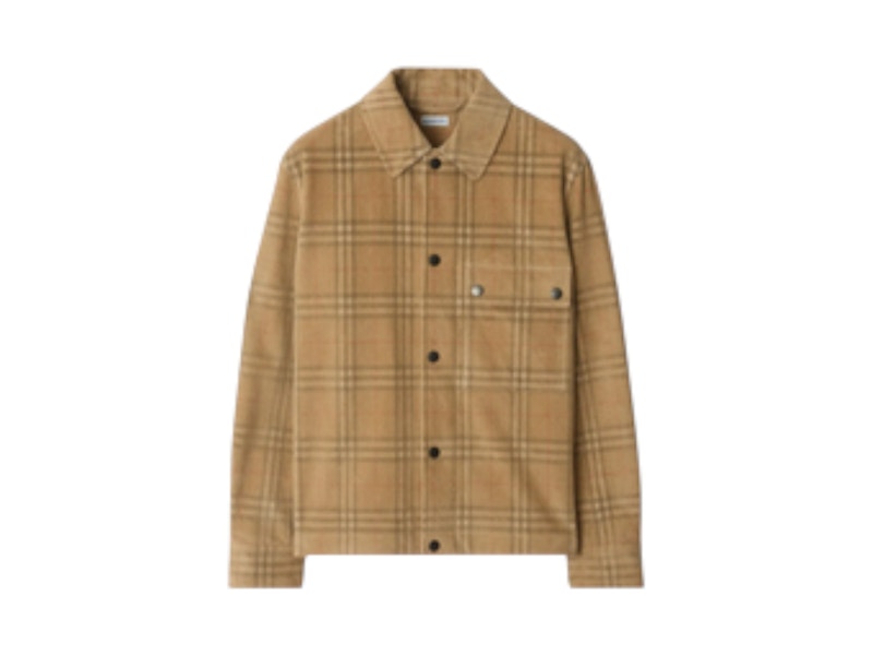 Burberry Owen Check Top Sand