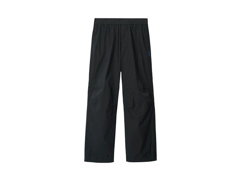Burberry Pleats Wide-leg Trousers Black