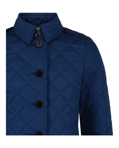 Burberry Quilted Down Jacket Ink Blue