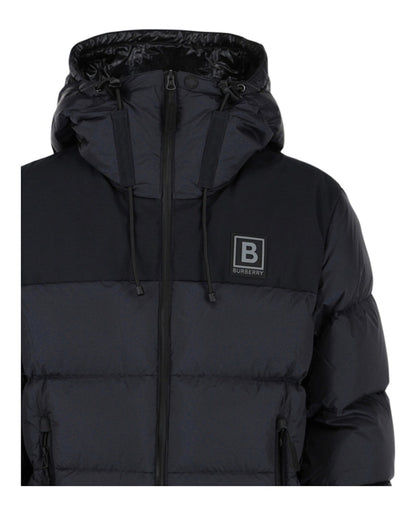 Burberry Quilted Down Short Jacket Navy