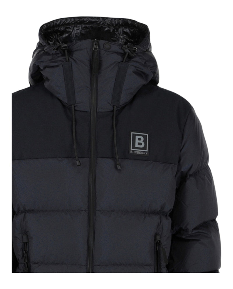 Burberry Quilted Down Short Jacket Navy