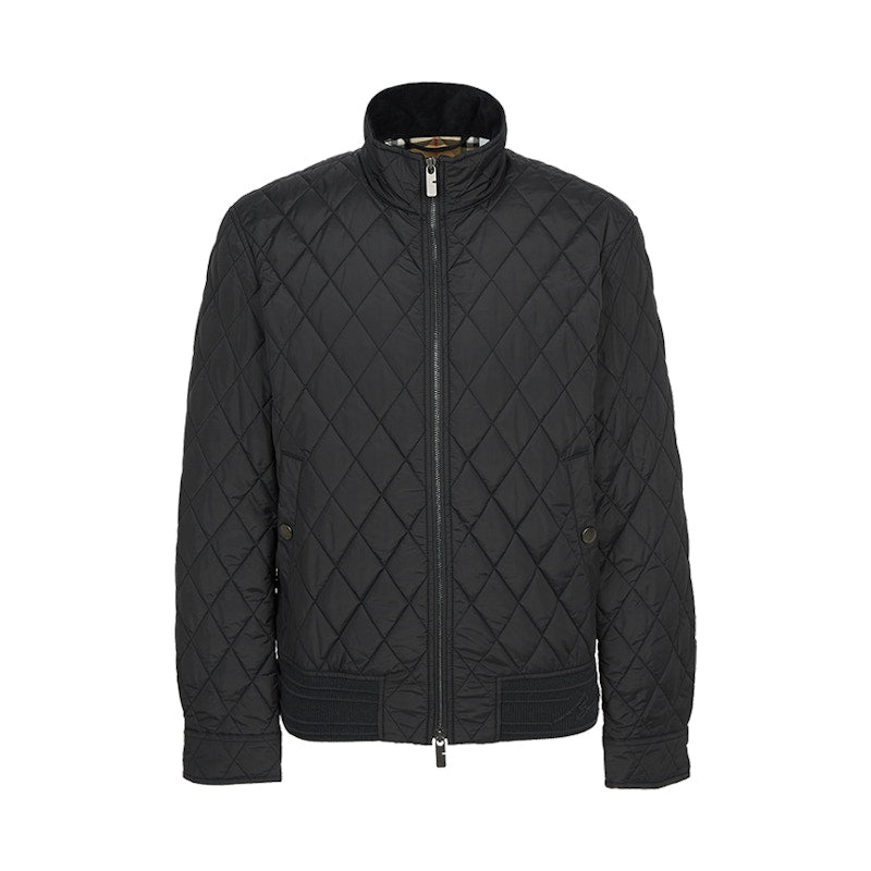 Burberry Quilted Jacket Black