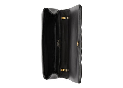 Burberry Quilted Leather Lola Bag Small Black/Gold-tone