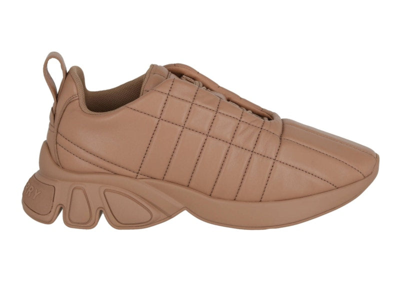 Burberry Quilted Leather Sneaker Light Beige (Women's)