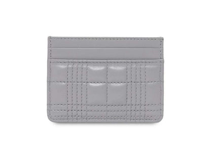 Burberry Quilted Lola Card Holder Grey