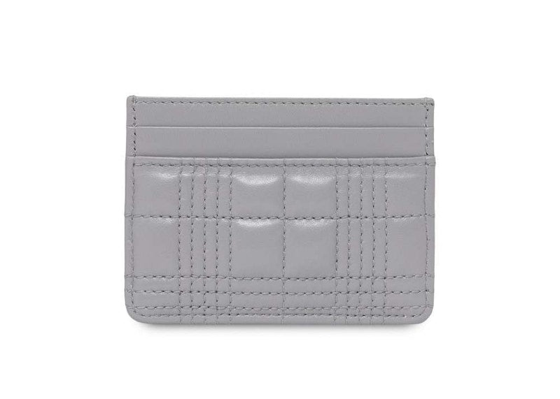 Burberry Quilted Lola Card Holder Grey