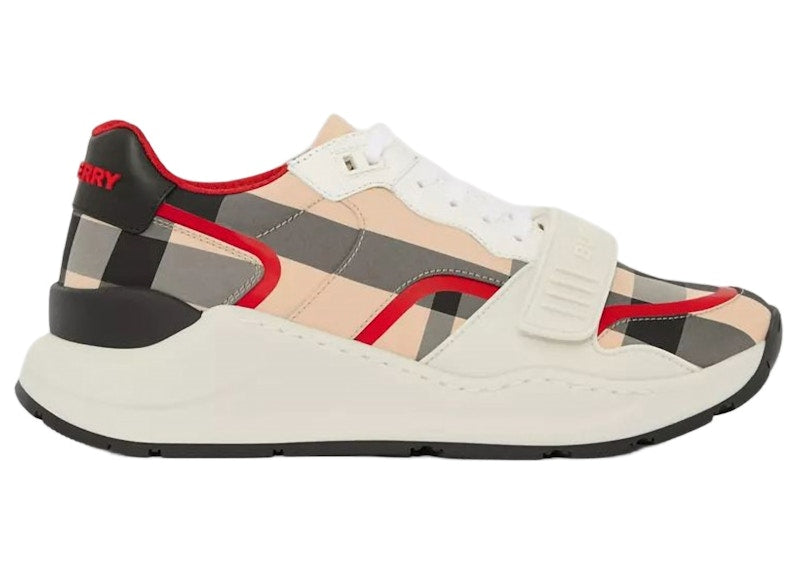 Burberry Ramsey Sneaker Beige Red Black (Women's)