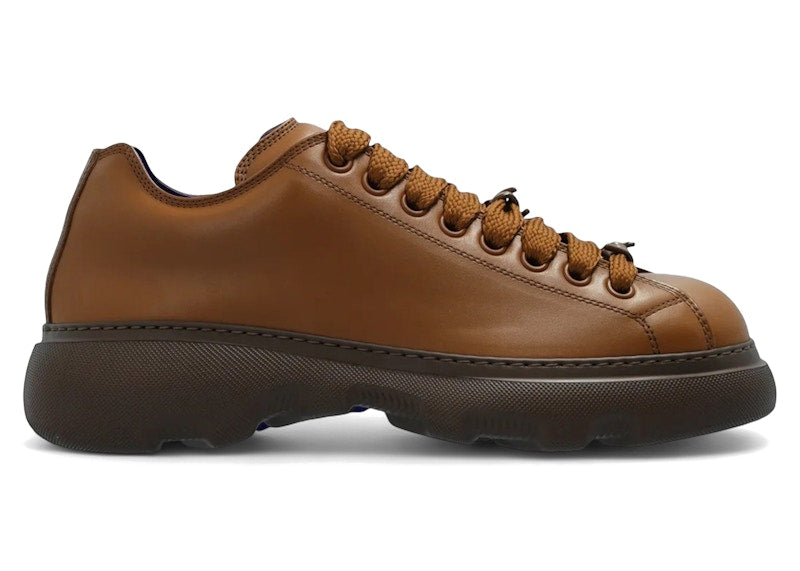 Burberry Ranger Lace-Up Sneakers Wood