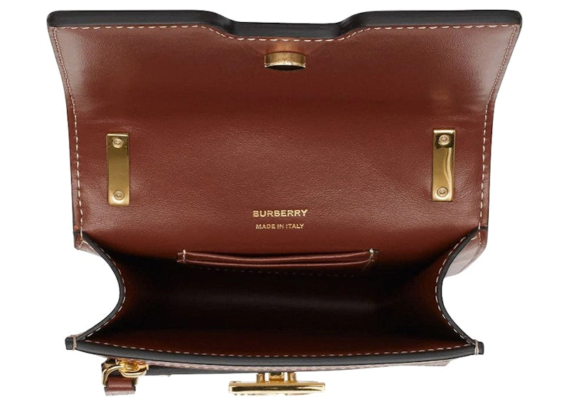 Burberry Robin Mini Bag White/Tan