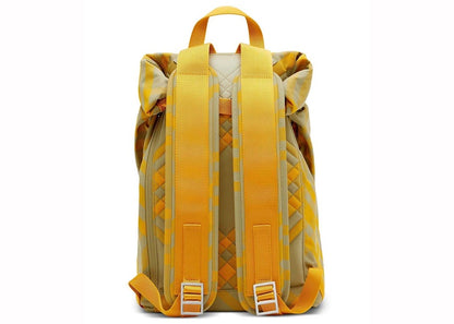 Burberry Roll Checked Backpack Yellow/Beige