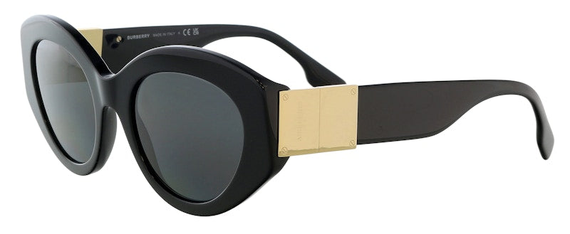 Burberry Round Sunglasses Black (0BE4361 30018751 Sophia)