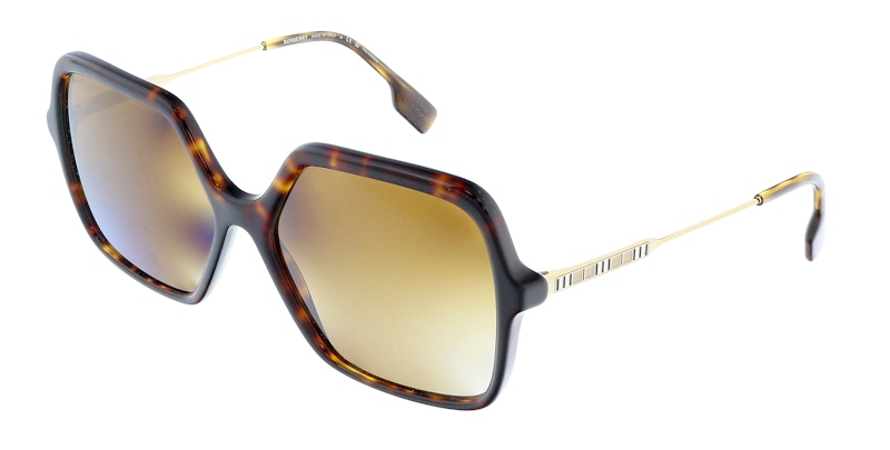 Burberry Round Sunglasses Dark Havana (0BE4324)