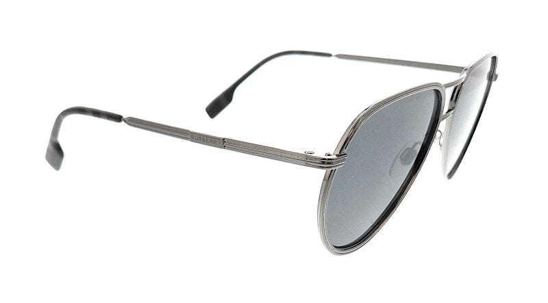 Burberry Scott Aviator Sunglasses Ruthenium (0BE3135 114481)