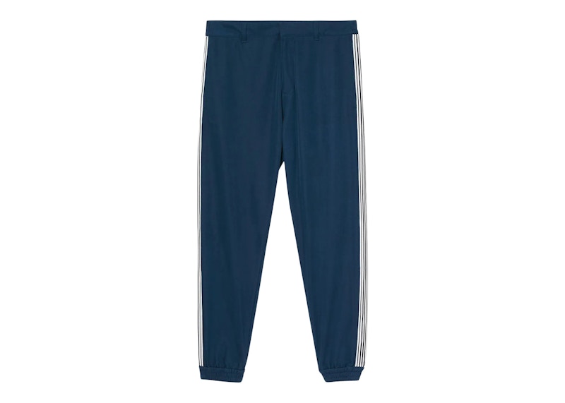 Burberry Side Stripe Sweatpants Blue/White