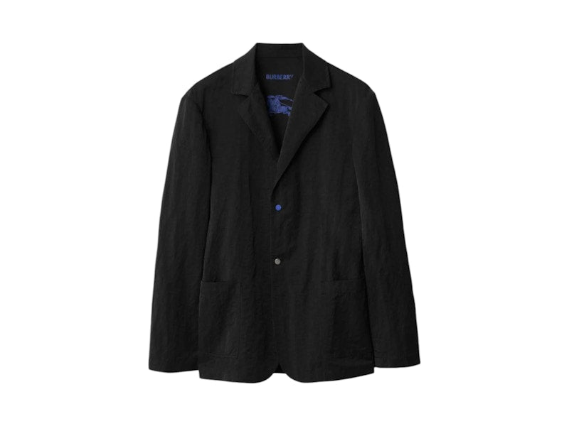 Burberry Single Button Blazer Black