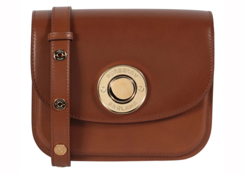 Burberry Small Elizabeth Crossbody Camel