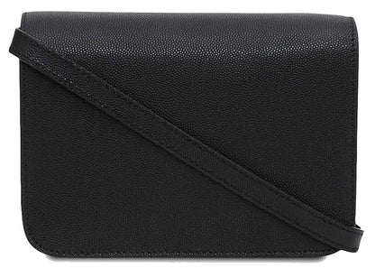 Burberry Small Grainy Leather TB Bag Black
