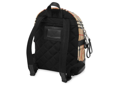 Burberry Small Nico Check Backpack Canvas/Leather