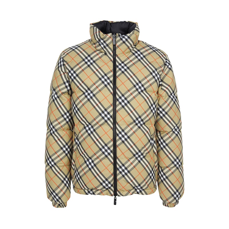 Burberry Snowdon Reversible Padding Jumper Beige