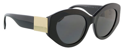 Burberry Sophia Oval Sunglasses Black (0BE4361 30018751)