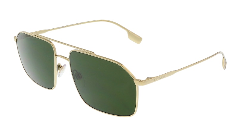 Burberry Square Sunglasses Light Gold (0BE3130 110971 Webb)